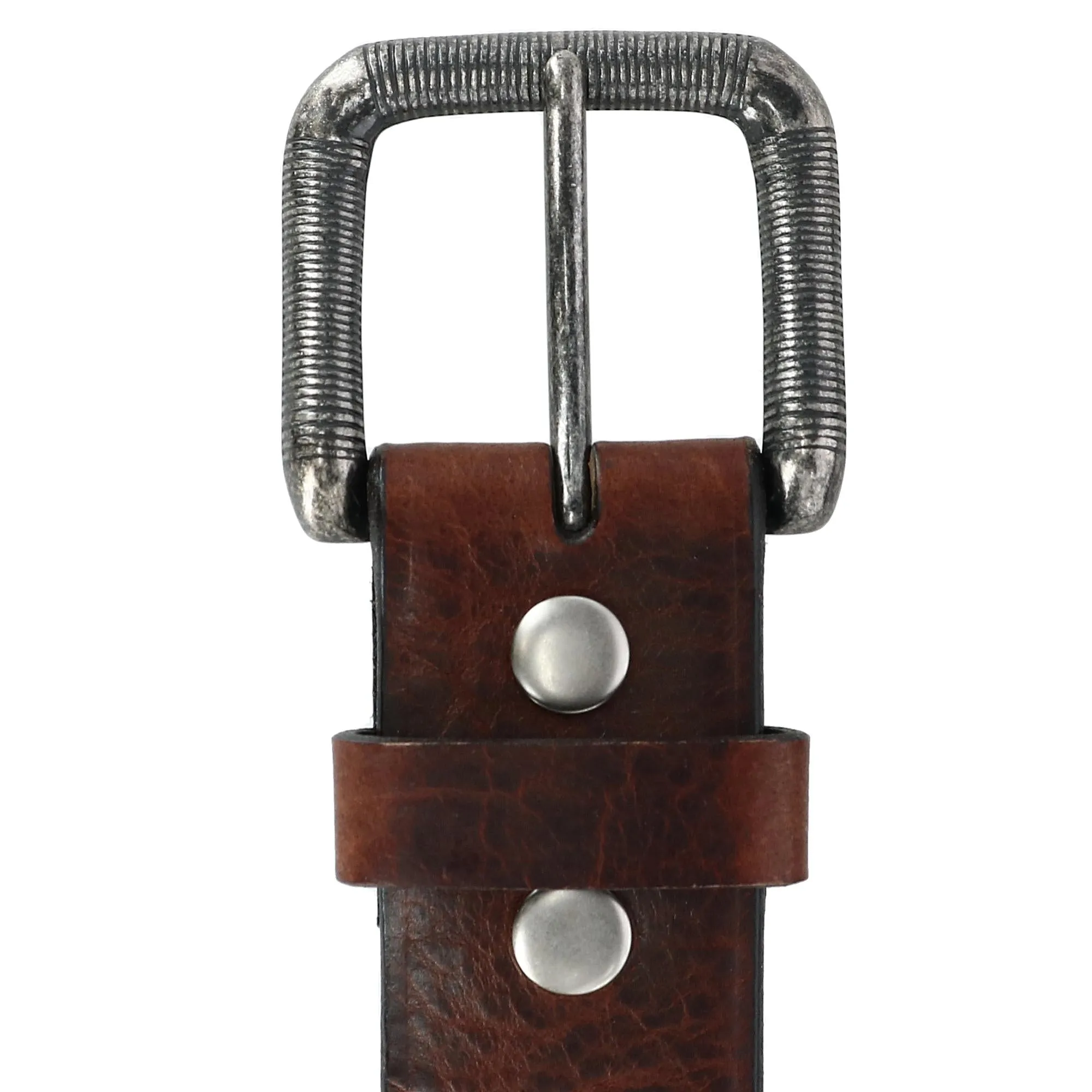 The Crossfire 40mm Genuine Bison Leather Belt