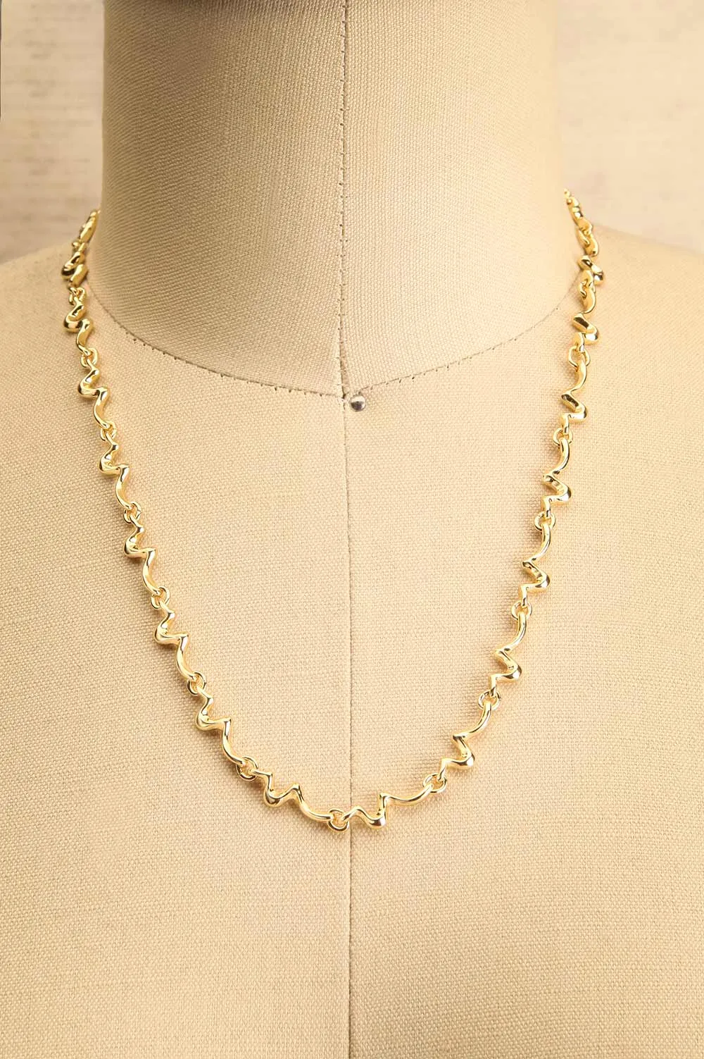 Thuin Gold | Wavy Chain Necklace