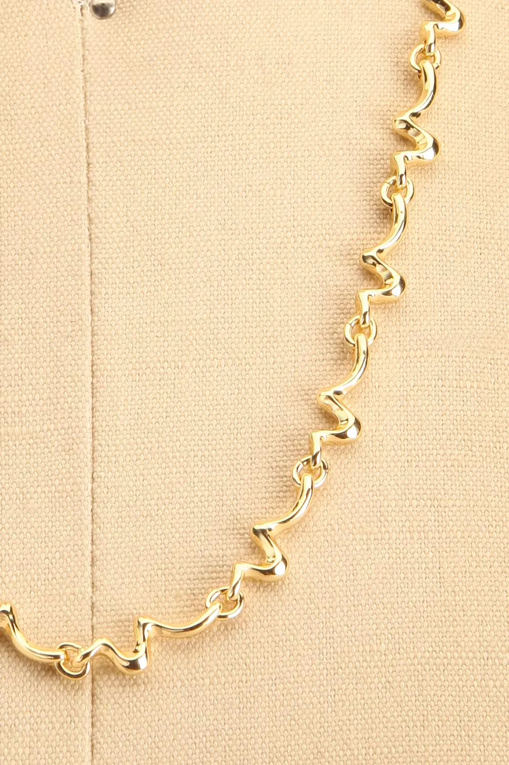 Thuin Gold | Wavy Chain Necklace