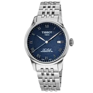 Tissot Le Locle Powermatic 80 Blue Dial Stainless Steel Men's Watch T006.407.11.043.00