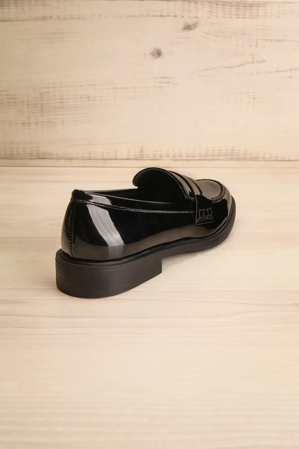 Toro Black Glossy | Loafers