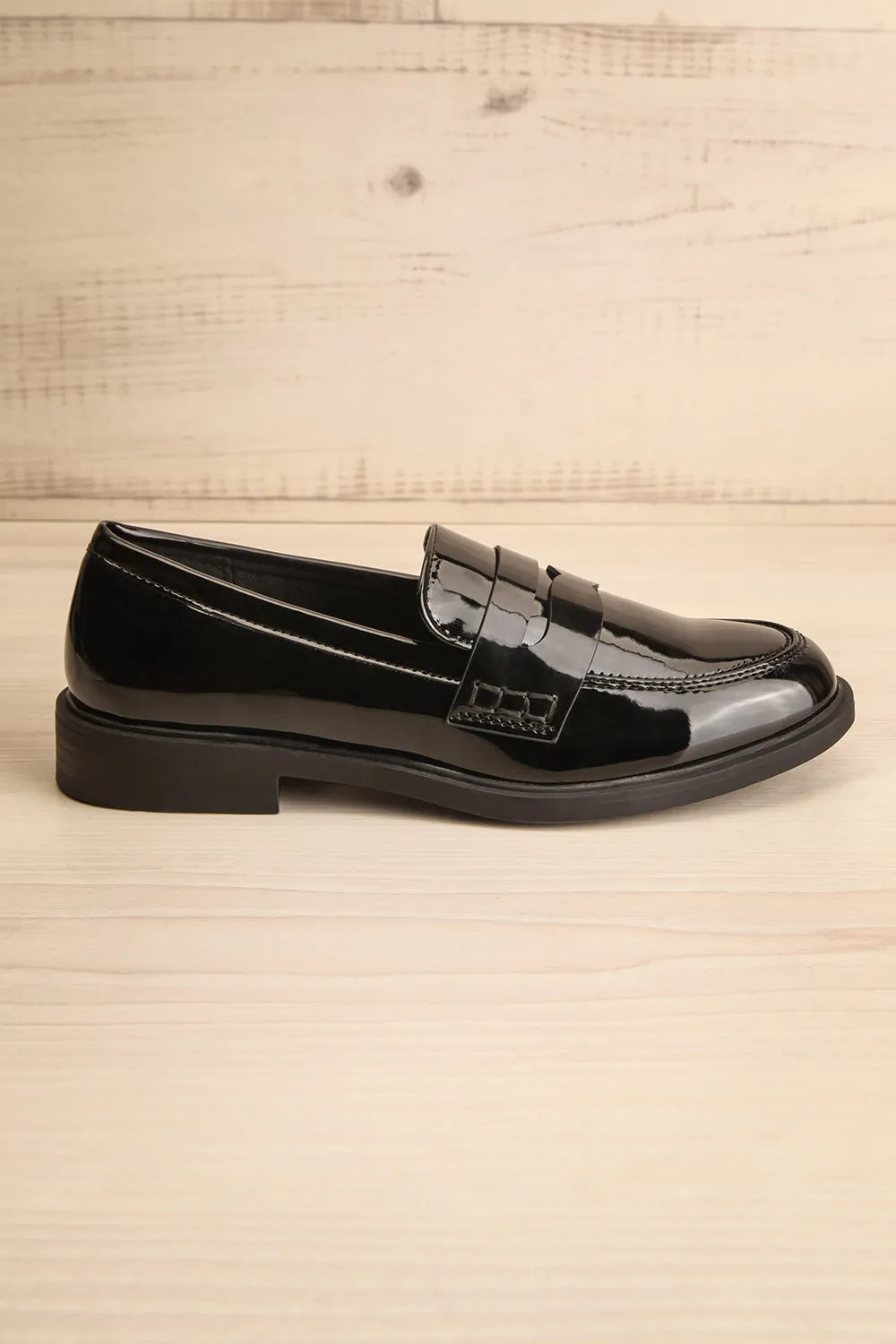 Toro Black Glossy | Loafers