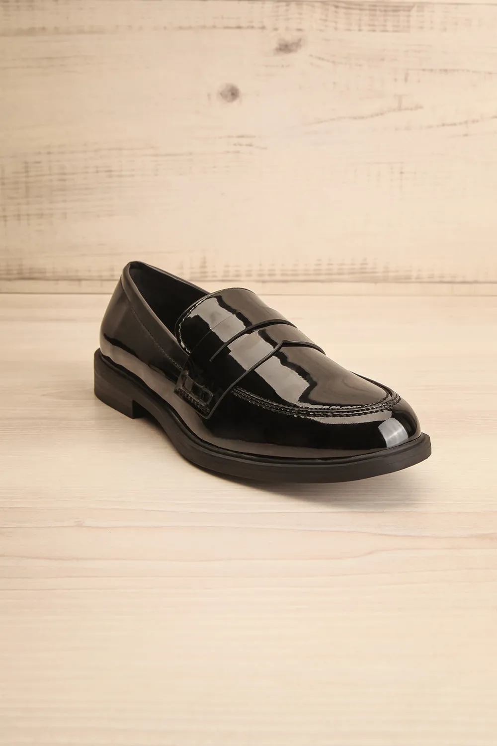 Toro Black Glossy | Loafers