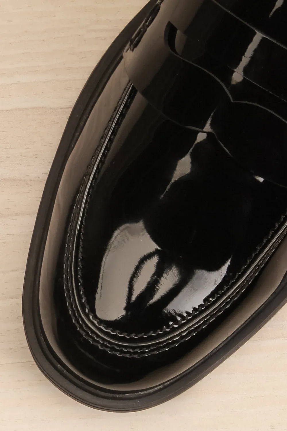Toro Black Glossy | Loafers