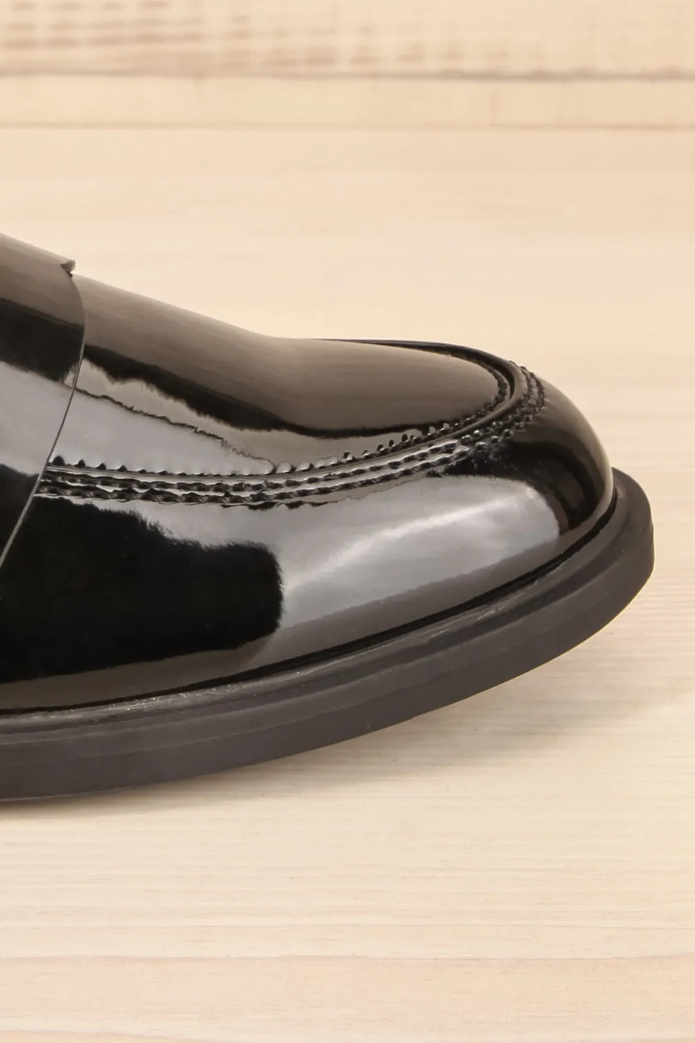 Toro Black Glossy | Loafers