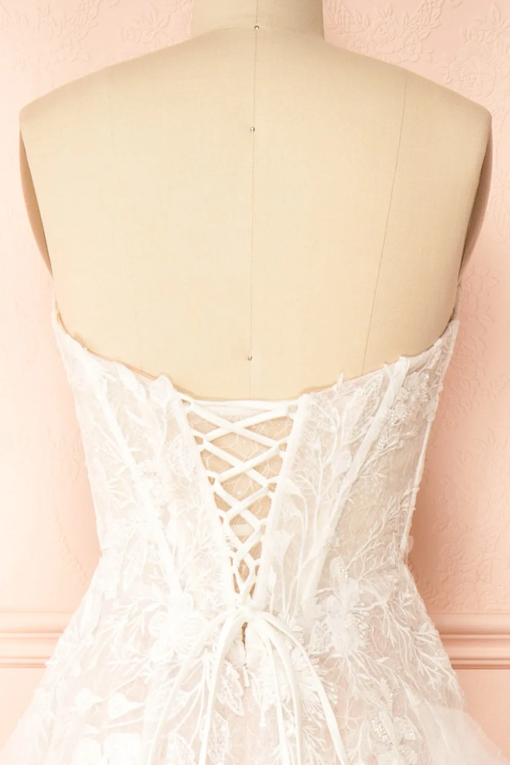 Trinity | Drop Waist Wedding Gown w/ Corset