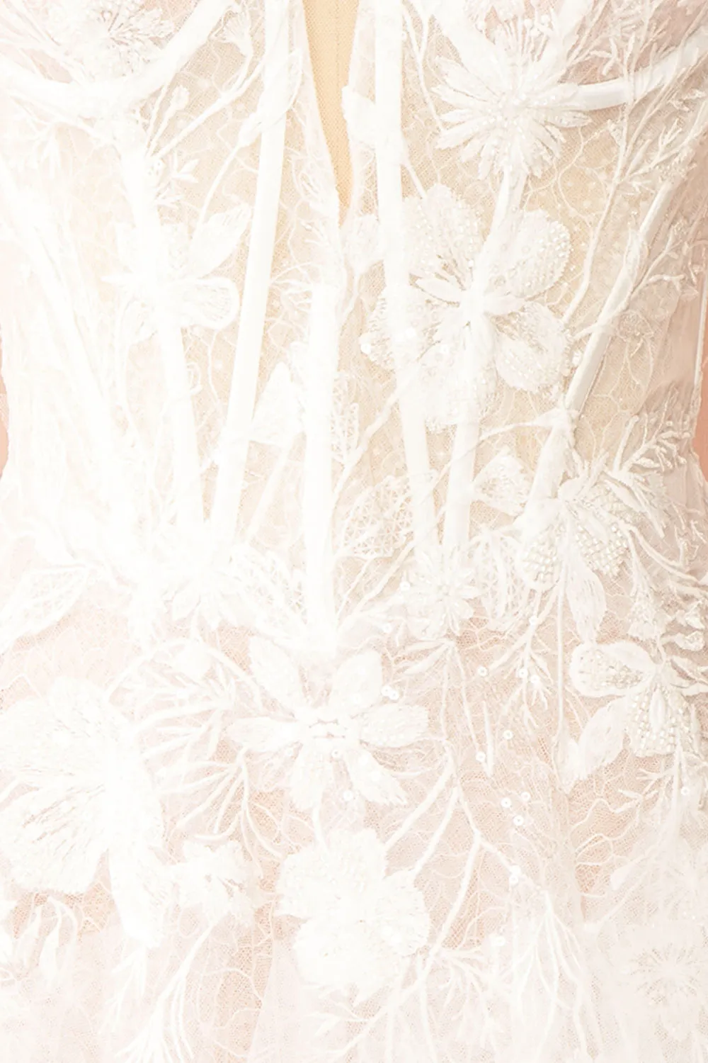 Trinity | Drop Waist Wedding Gown w/ Corset