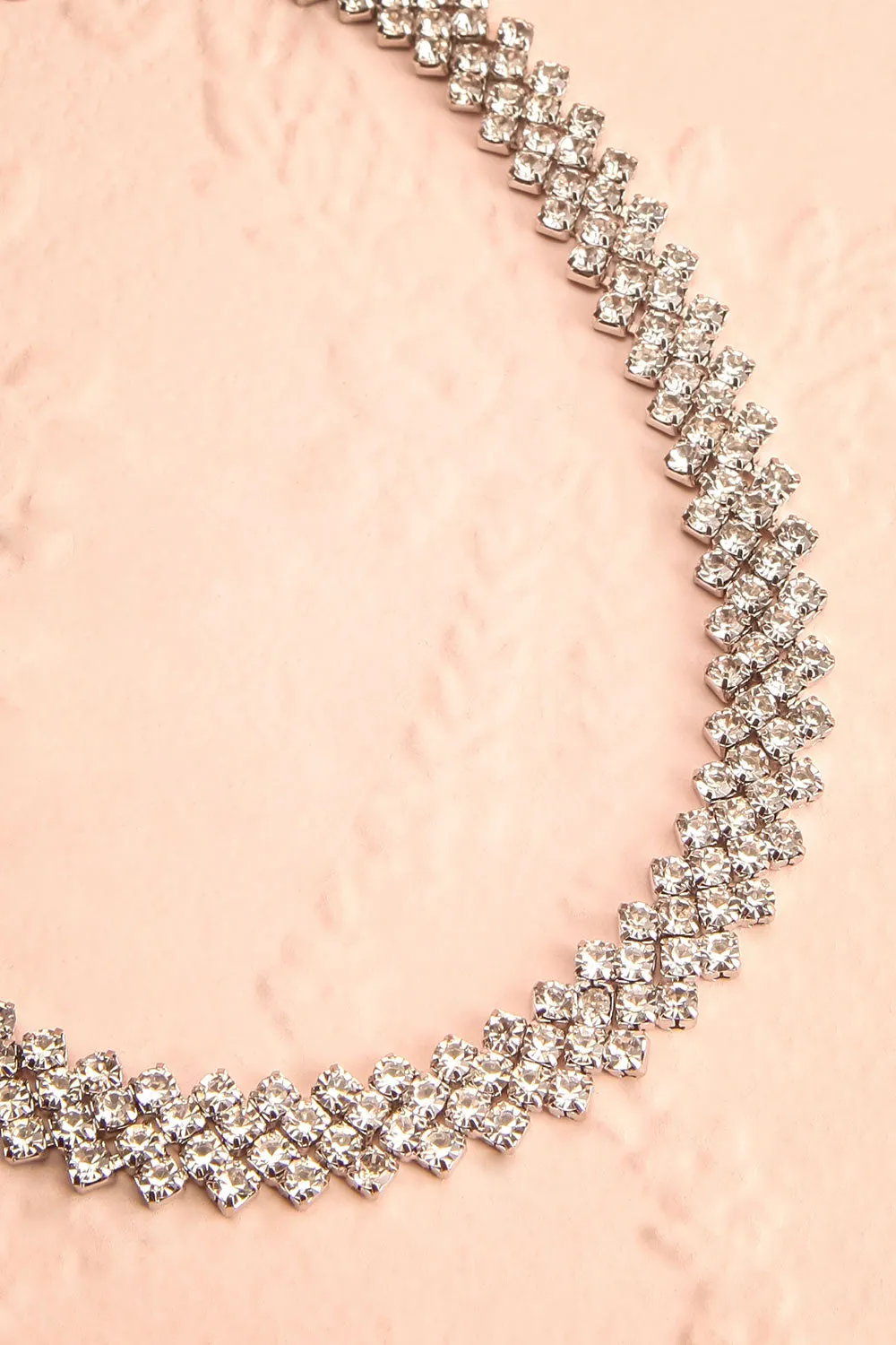Varina | Crystal Choker Necklace