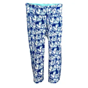 Weekender Crop Leggings Designer By Lilly Pulitzer In Get Trunky, Size: XS