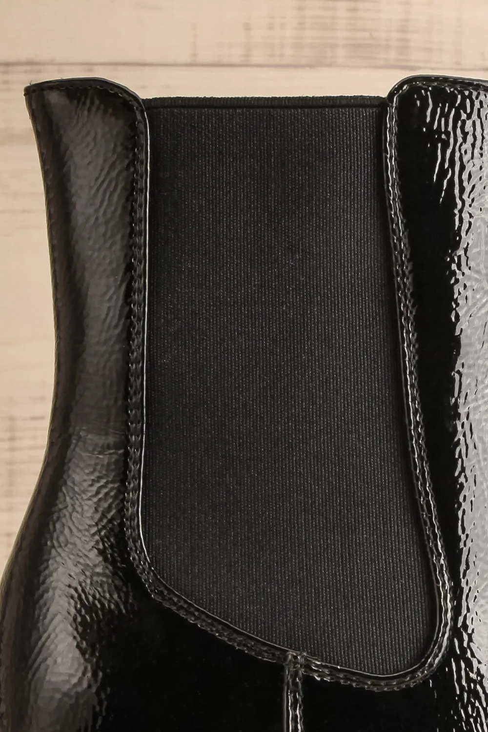 Westie | Black Platform Heeled Boots