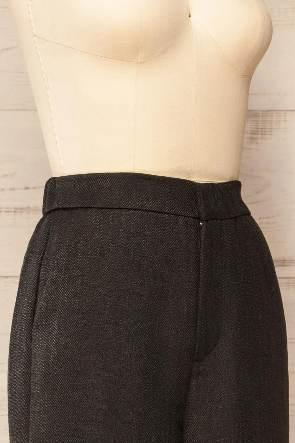 Wingston | Black Wide-Leg Pants