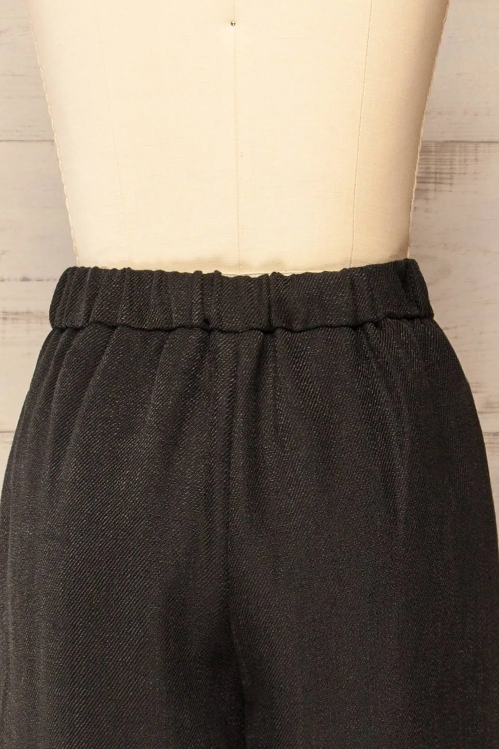 Wingston | Black Wide-Leg Pants