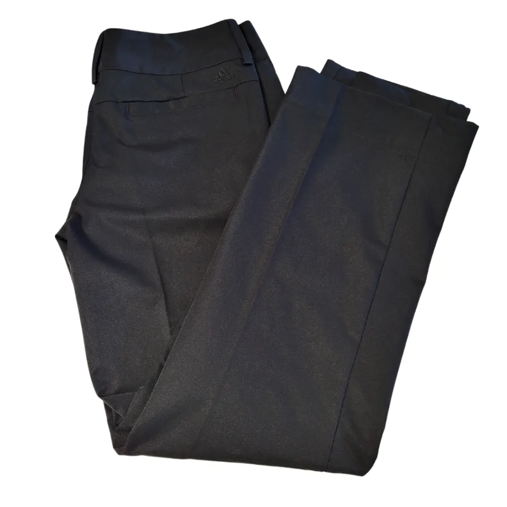 Women's Adidas Black Climalite Golf Pants Size 8 MSP$