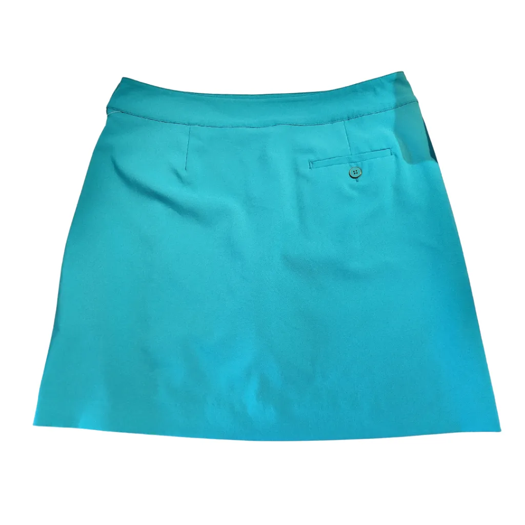 Women's EP Pro Teal Classic Golf Skort Size 6