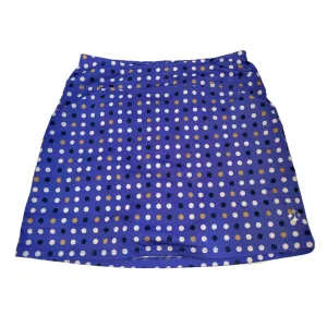 Women's Jofit Purple Polka Dot Golf Skort Size M