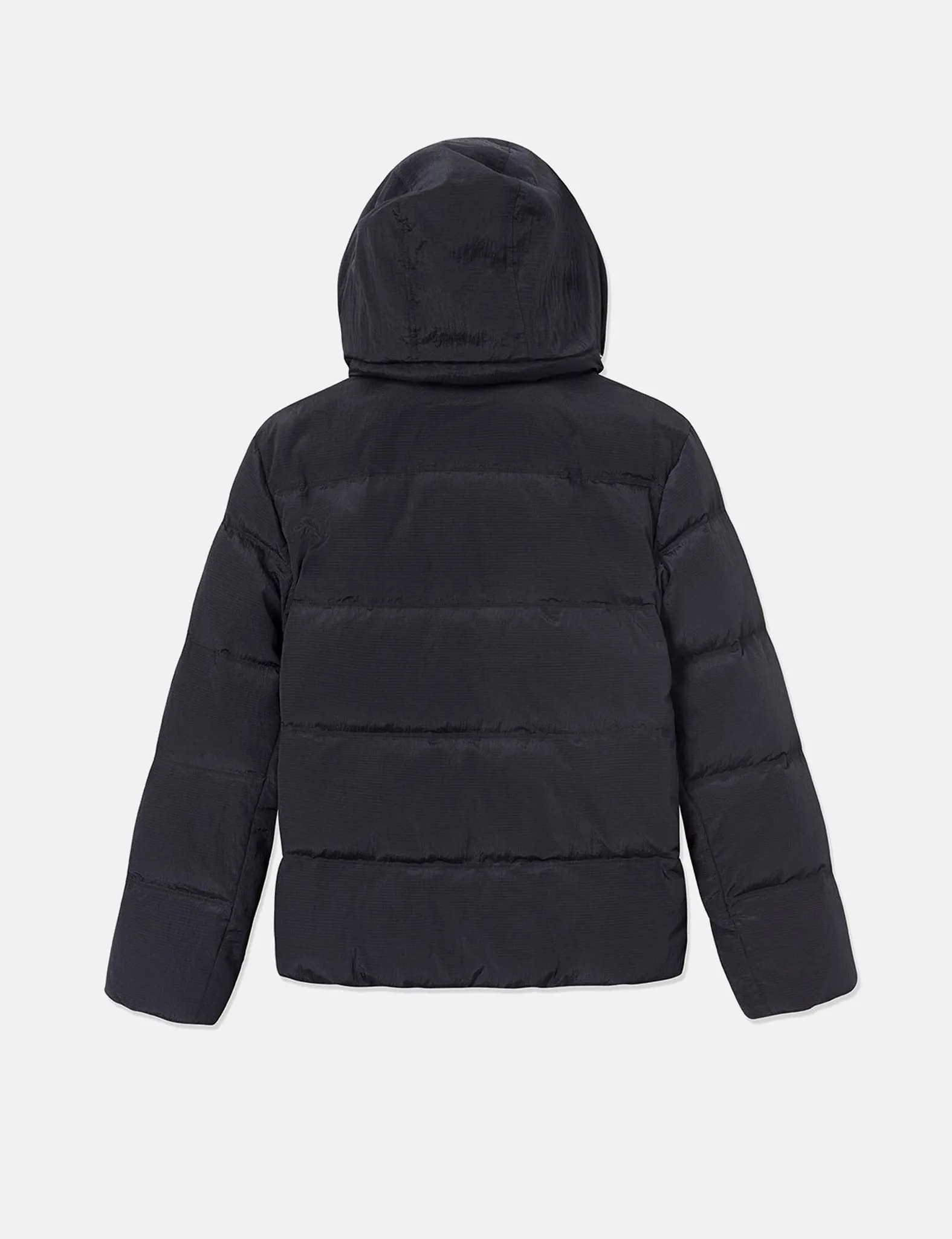 Wood Wood Ventus Tech Stripe Down Jacket - Black