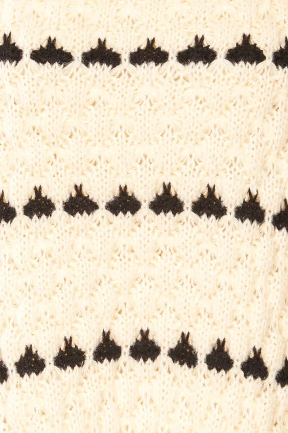 Zoar Ivory | Overzised Knit Sweater