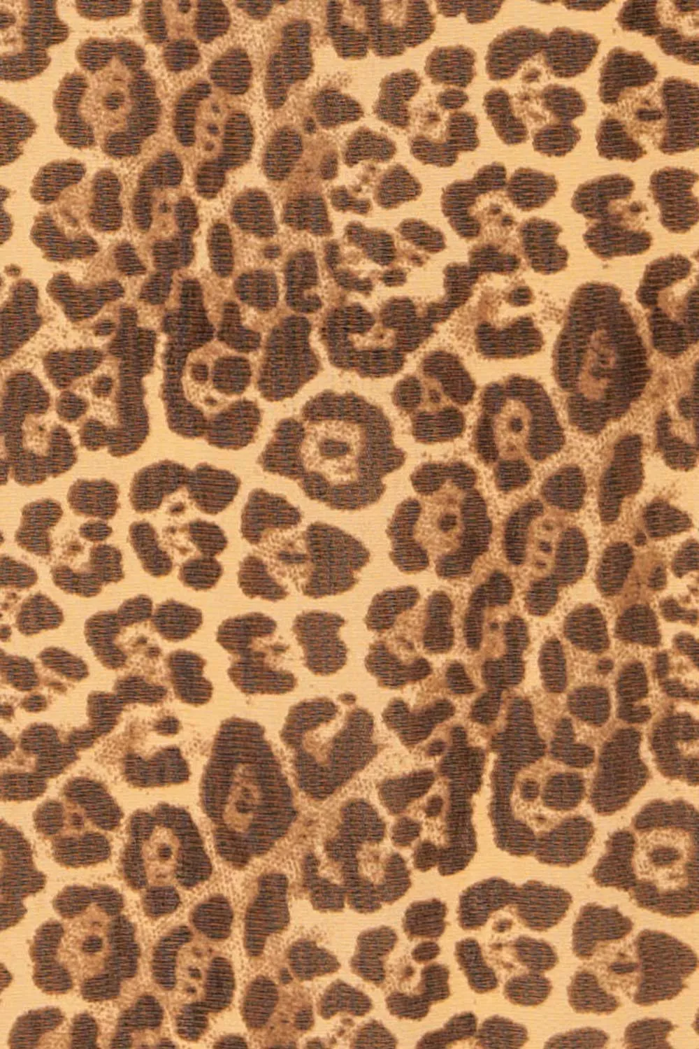 Zyran | Long Leopard Print Skirt